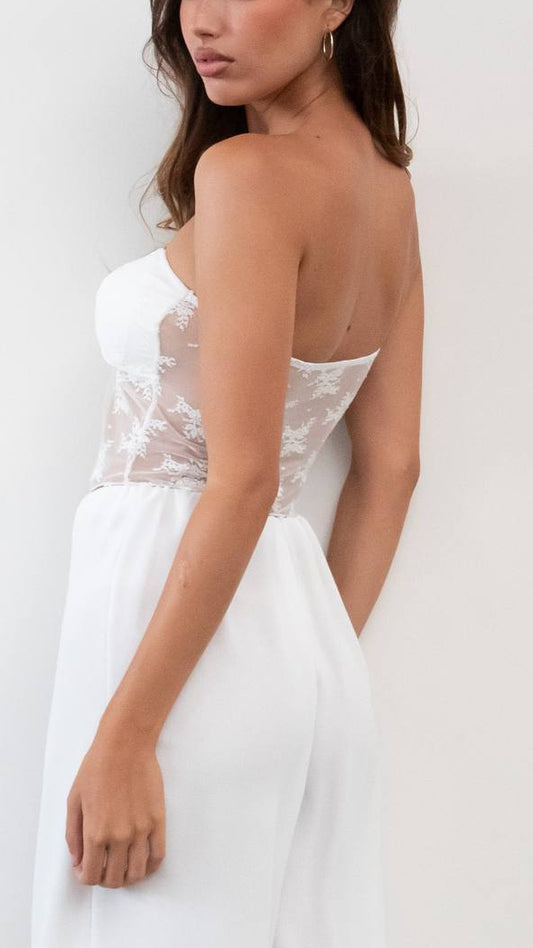 Top Blonda Bordado – Talla Única (S a M)