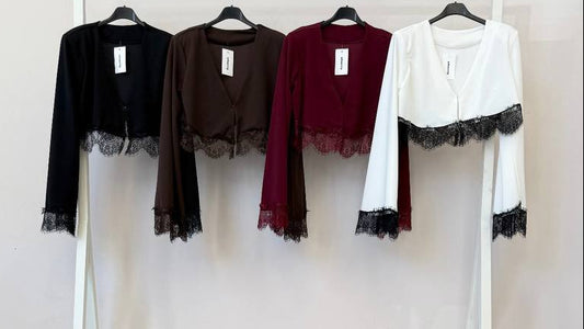 ⭐ Top Encaje Deluxe · 4 colores