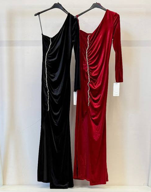 ✨ Vestido Lentejuela Off-Shoulder Deluxe · 2 Colores (Copia)