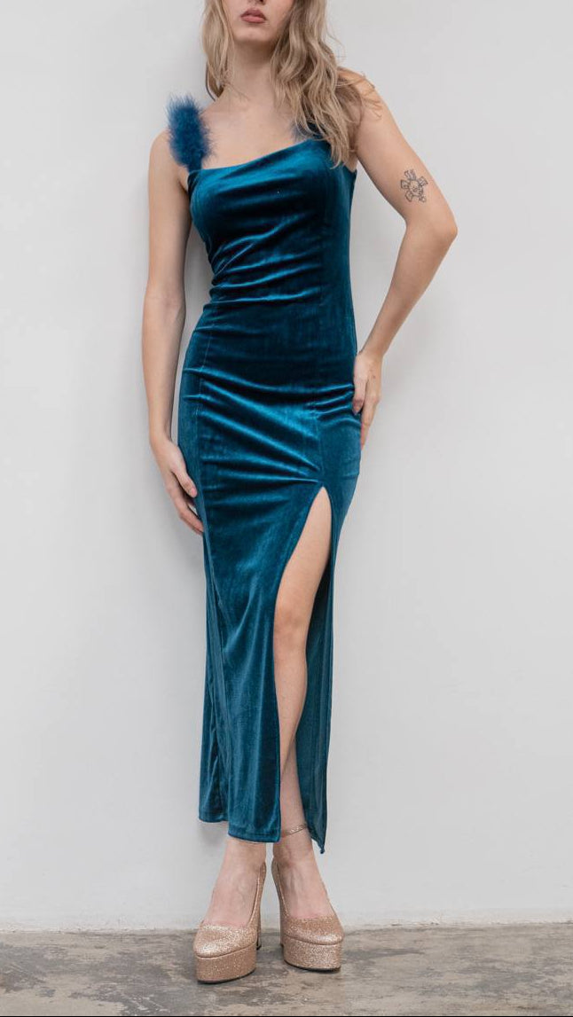 ✨ Vestido Velvet Diva · 2 Formas de Llevarlo