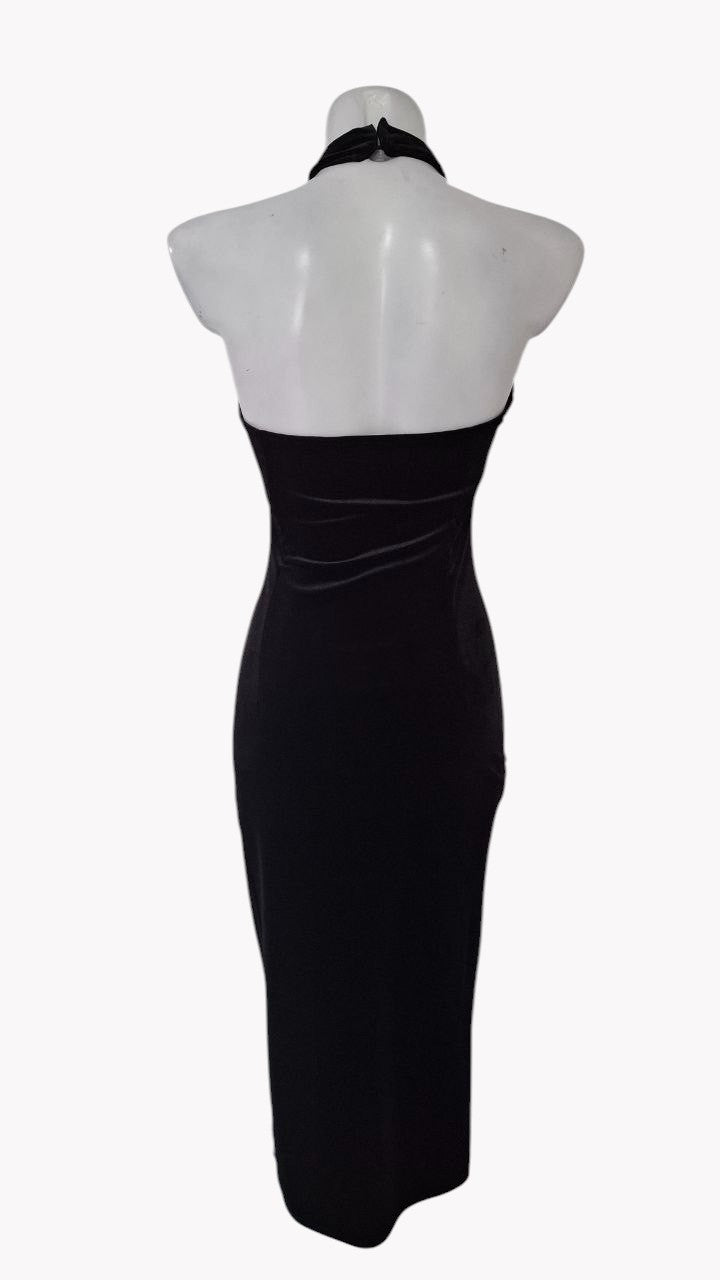 ⭐ Vestido Black Mesh Glow