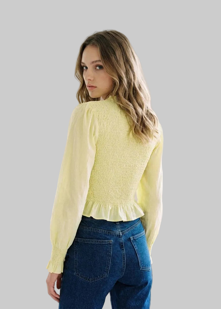 The Cottage Muse: Jersey Nido de Abeja