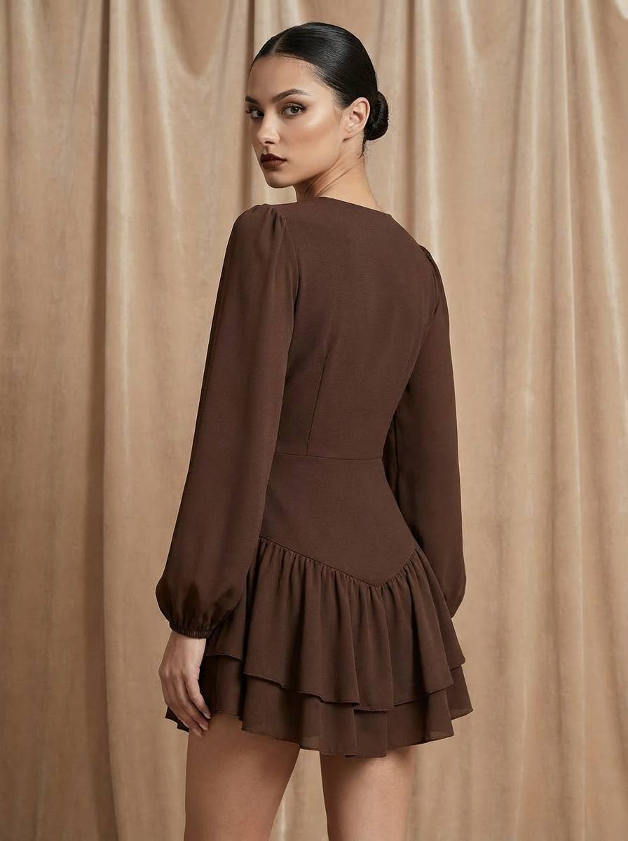 ✨ Vestido Aveline Cocoa ✨