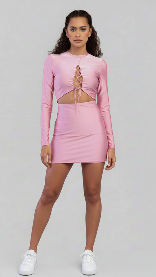 Vestido Cut Out Lace Rebel · 7 colores