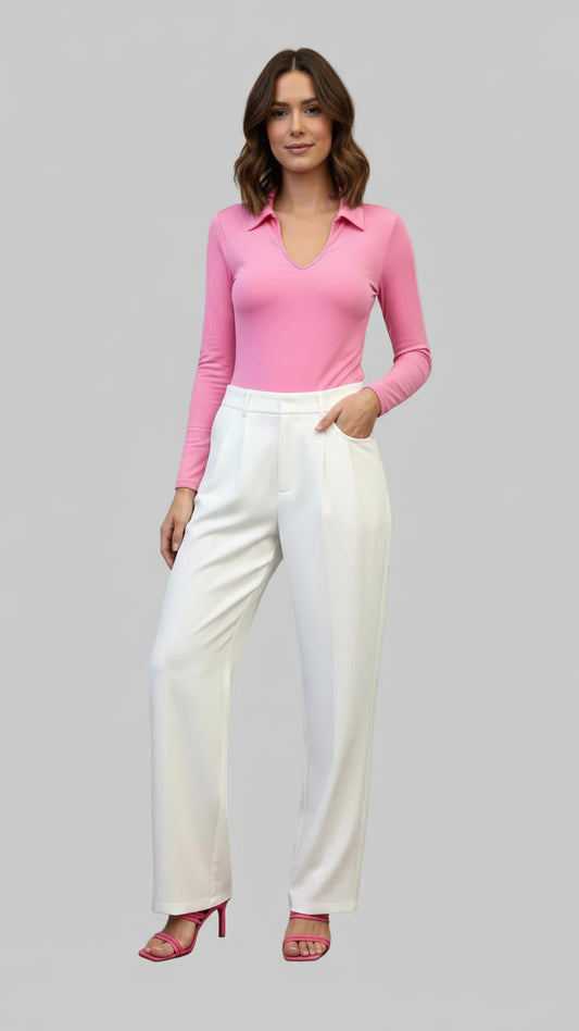 Body Keyhole Polo cuello 2 posiciones · 3 colores