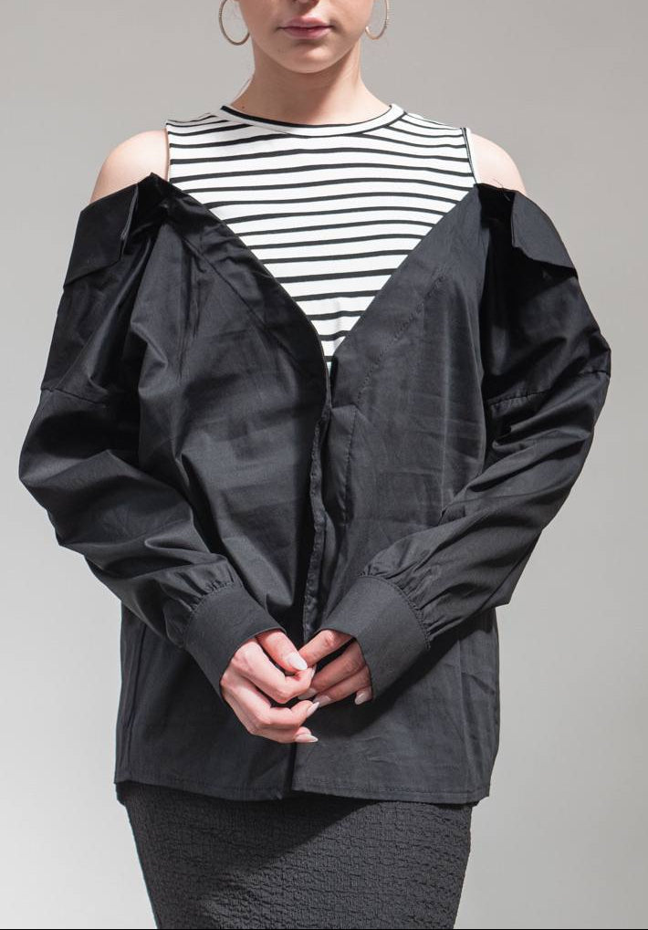 🖤 Camisa Magnetic · Negra