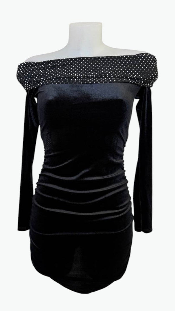 🖤 Vestido Midnight Moon · Brillo viral garantizado 🎯