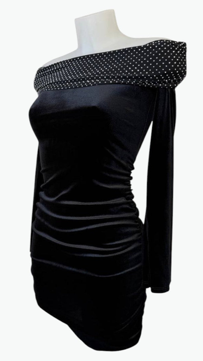 🖤 Vestido Midnight Moon · Brillo viral garantizado 🎯