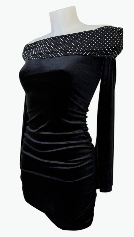 🖤 Vestido Midnight Moon · Brillo viral garantizado 🎯