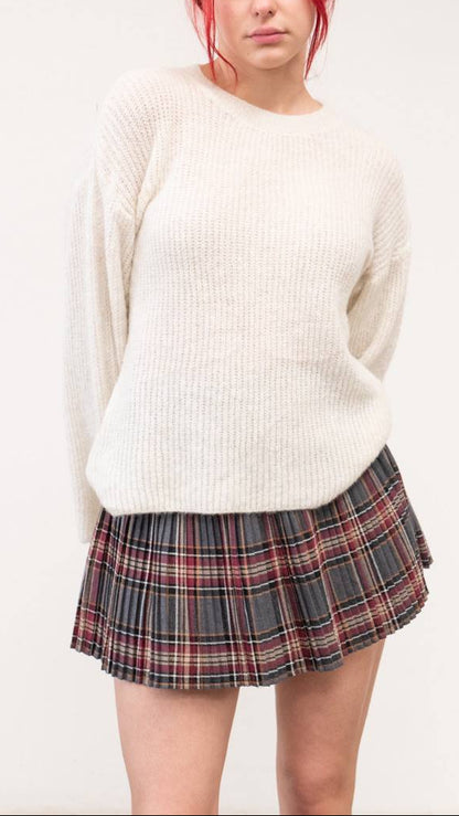 🐑 Jersey de lana con bufanda de lana · Modelo G6 "Nevada"