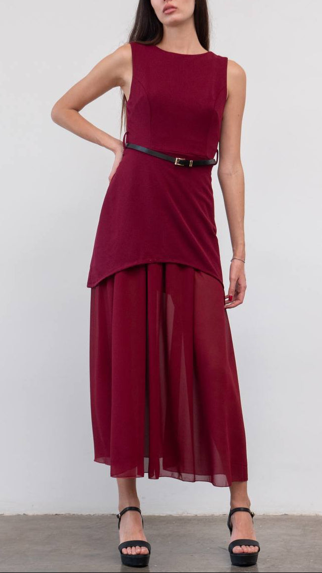 Vestido Nocturno Dual