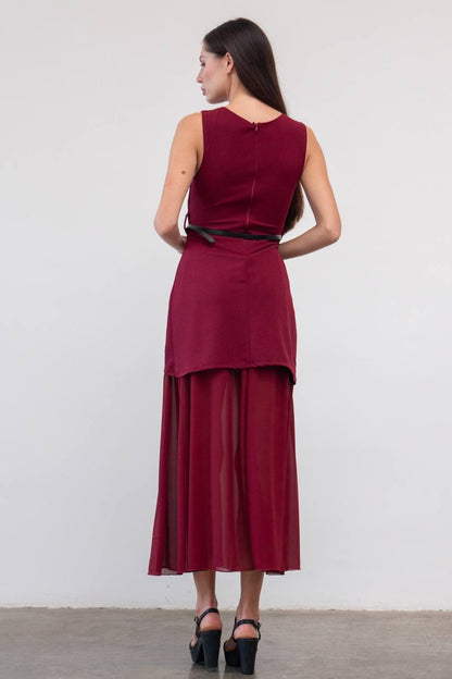 Vestido Nocturno Dual