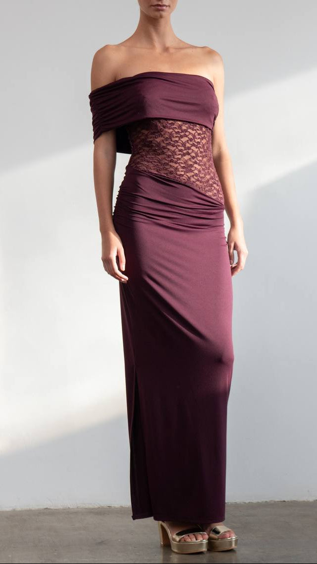 Vestido Encaje Velvet Touch 🌙 4 colores