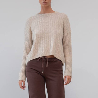 Jersey Viral de Lana Alpaca · Soft & Clean 🐑🖤