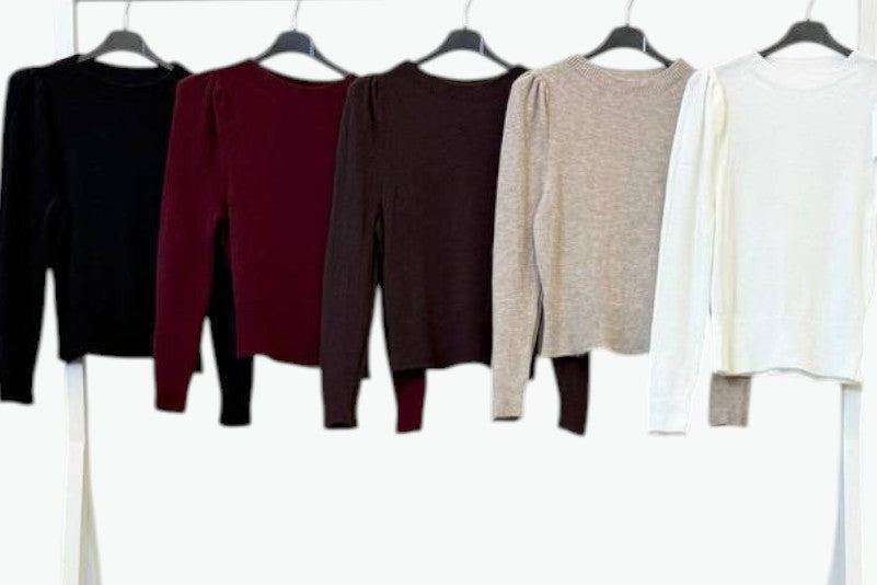 💫 Jersey punto BoldShoulder con estilo y forma