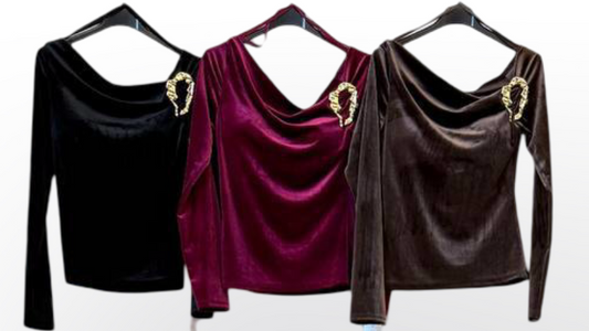 ✨ Blusa Velvet Panther · 3 colores
