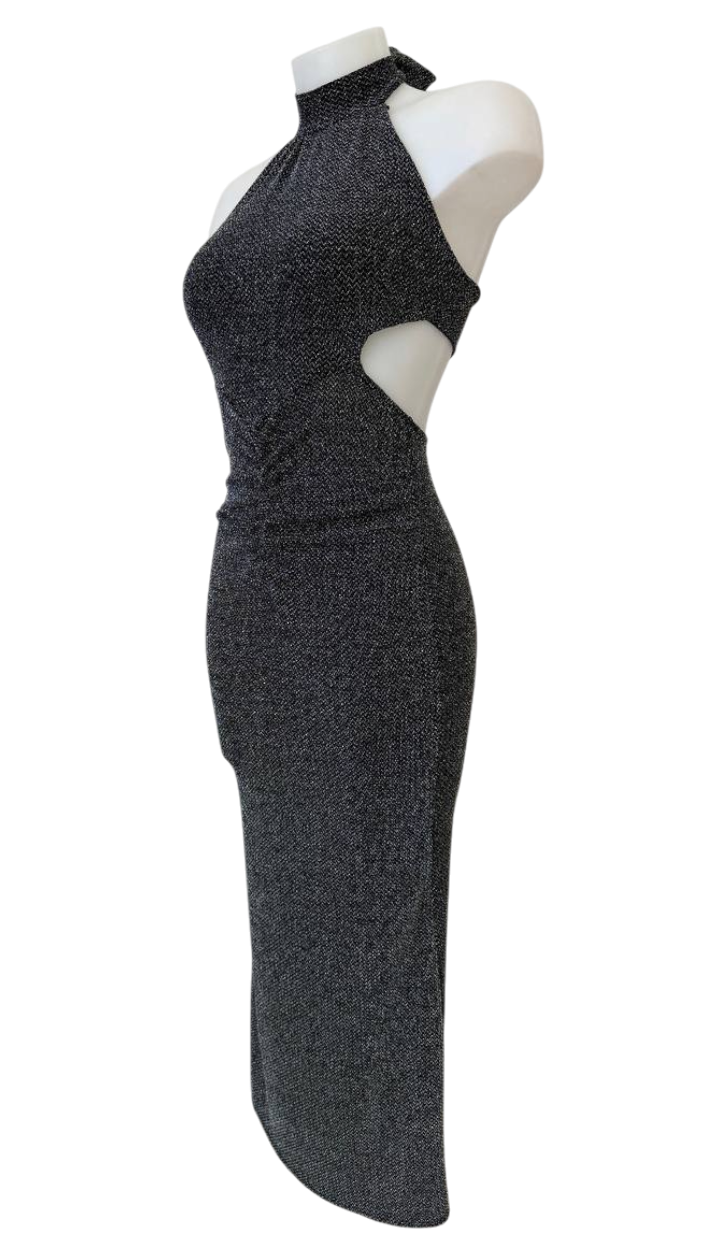 Robe métallisée à l'esprit galaxie