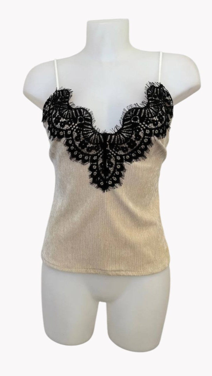 💋 Top Velvet Lace Touch · 3 Colores 💋