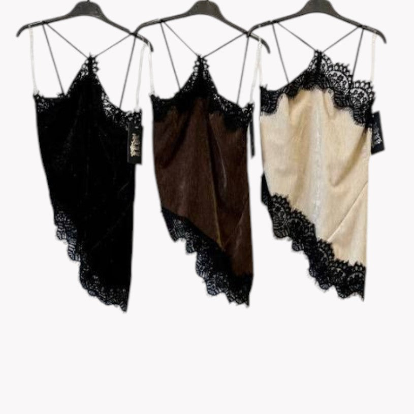 ✨ Top Velvet Lace Dreams · 3 Colores ✨