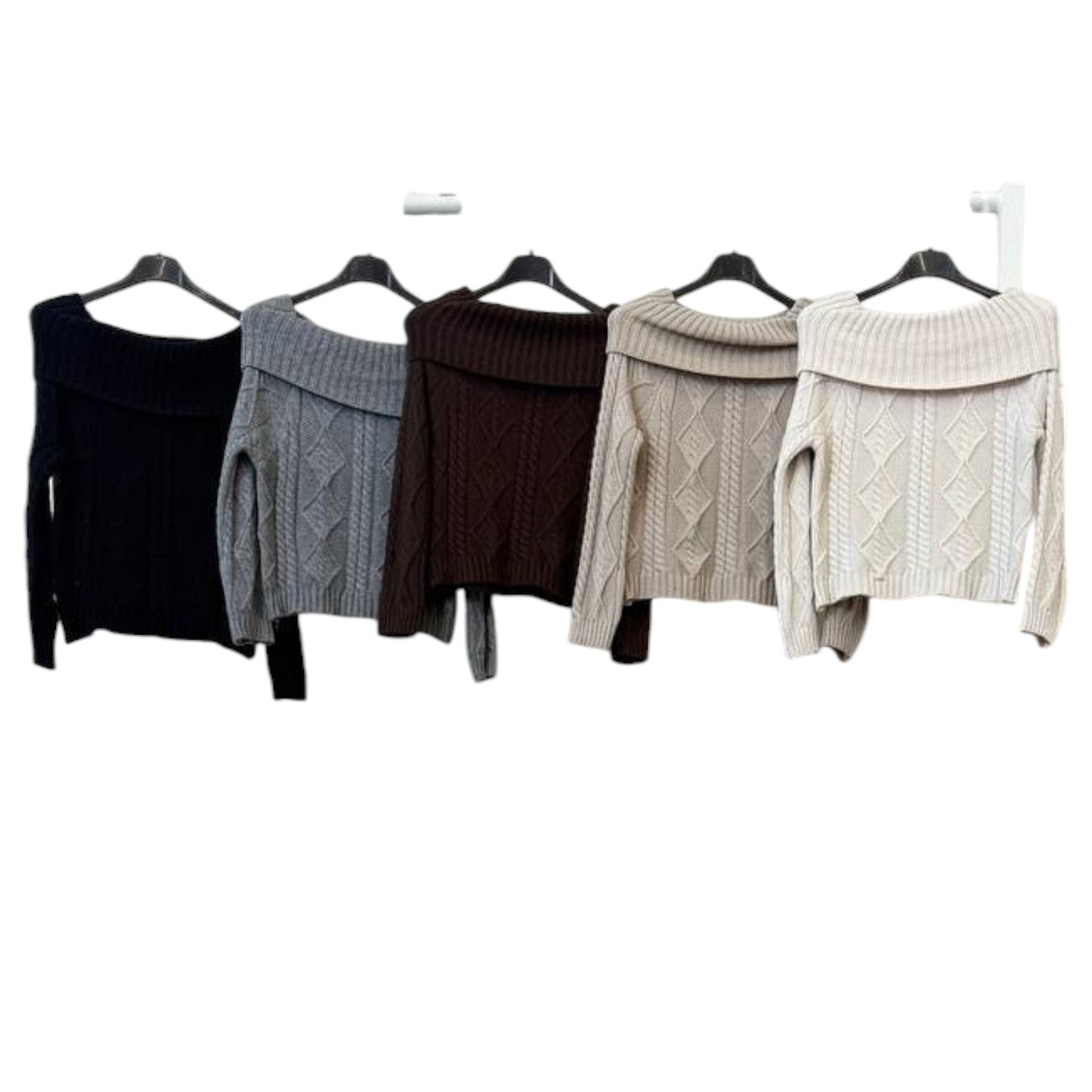 Jersey Off Shoulder Knit