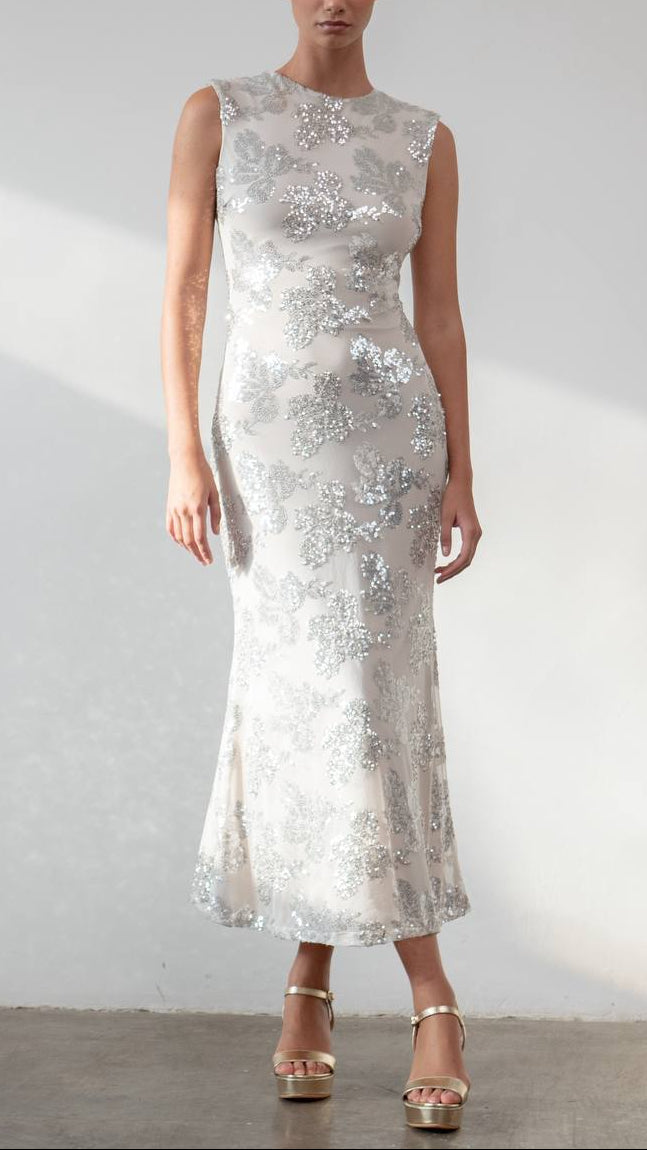 ✨ Robe « Éclipse d'argent »