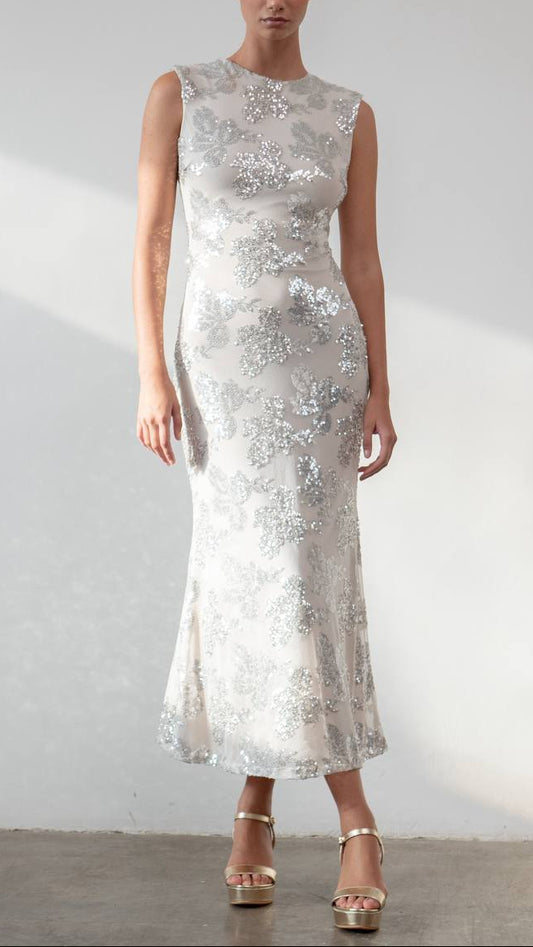 ✨ Robe « Éclipse d'argent »