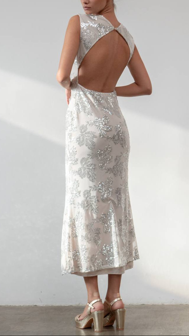 ✨ Robe « Éclipse d'argent »