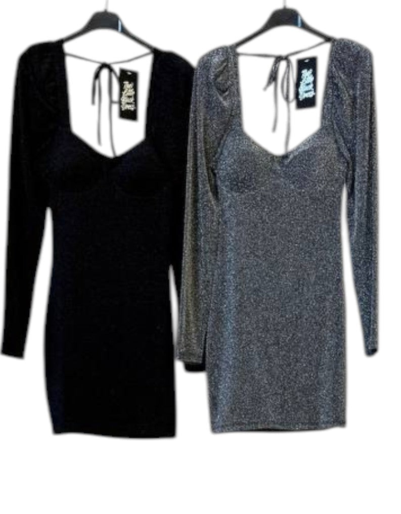 Robe « Noir Shine / Silver Moon », 2 couleurs