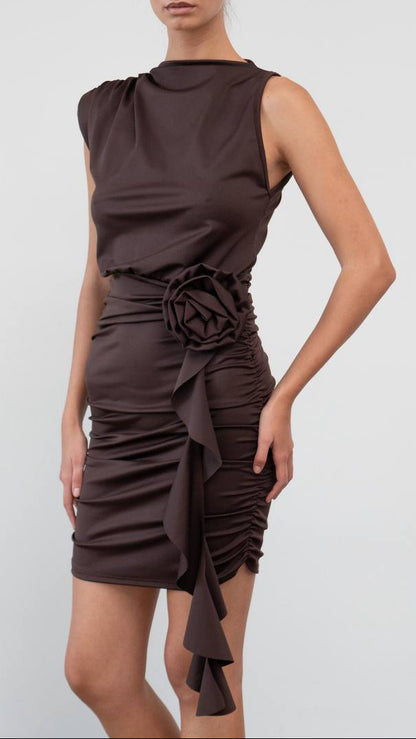 Robe courte « Rose sauvage » · 3 couleurs 🌹✨