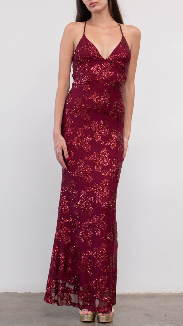 Robe longue à paillettes galaxie · 4 couleurs ✨