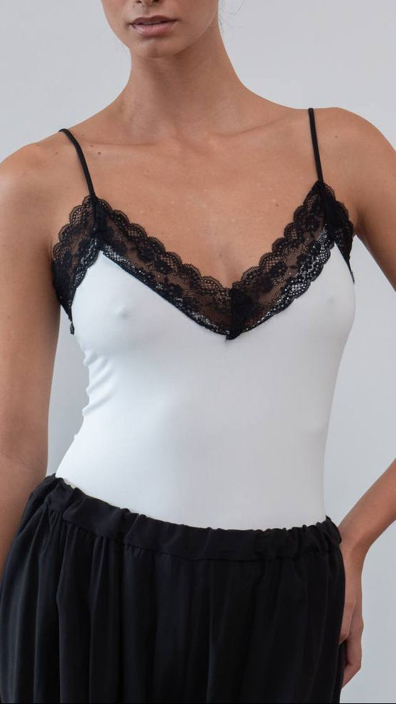 ✨ BODY LENCERO CON ENCAJE · 4 COLORES · TALLA ÚNICA