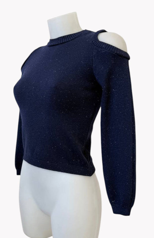 ✨ JERSEY DE PUNTO CON BRILLOS Y HOMBROS DESCUBIERTOS · 5 COLORES · TALLA ÚNICA