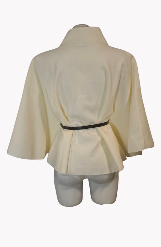 🧥 Capa corta viral con cinturón ajustable