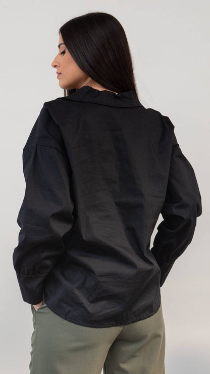 Camisa Minimal de Línea Recta 3 Colores