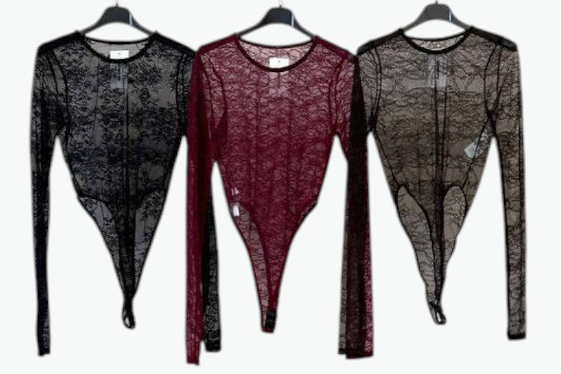 Body Lace Fever · 3 colores 🖤