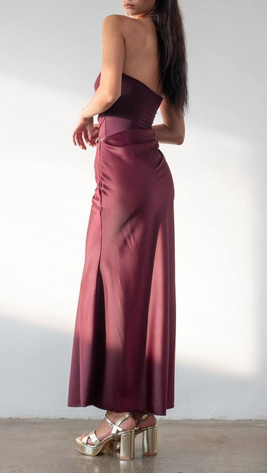 ✨ Robe longue avec foulard inclus · 7 couleurs · Taille unique