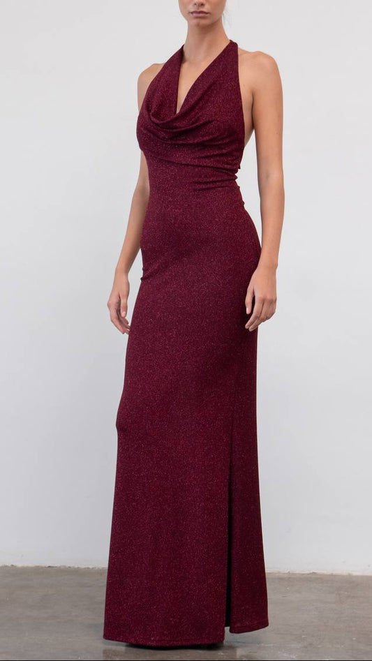 ✨ Robe longue avec foulard inclus · 7 couleurs · Taille unique