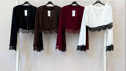 ⭐ Top Encaje Deluxe · 4 colores