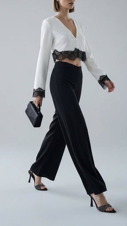 ⭐ Top Encaje Deluxe · 4 colores