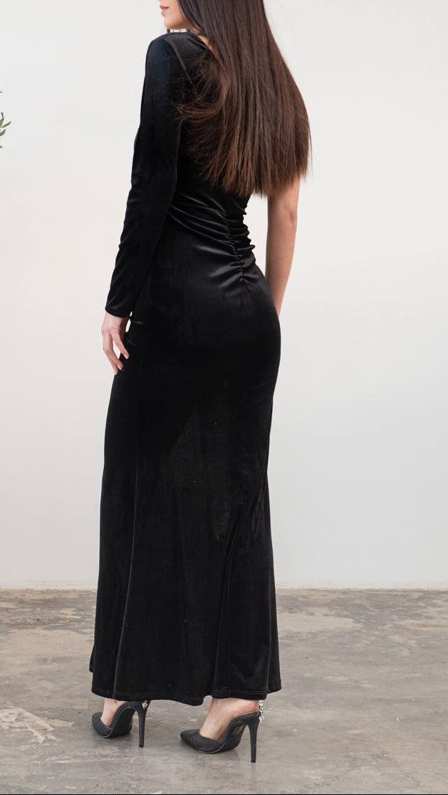 ✨ Vestido Lentejuela Off-Shoulder Deluxe · 2 Colores (Copia)