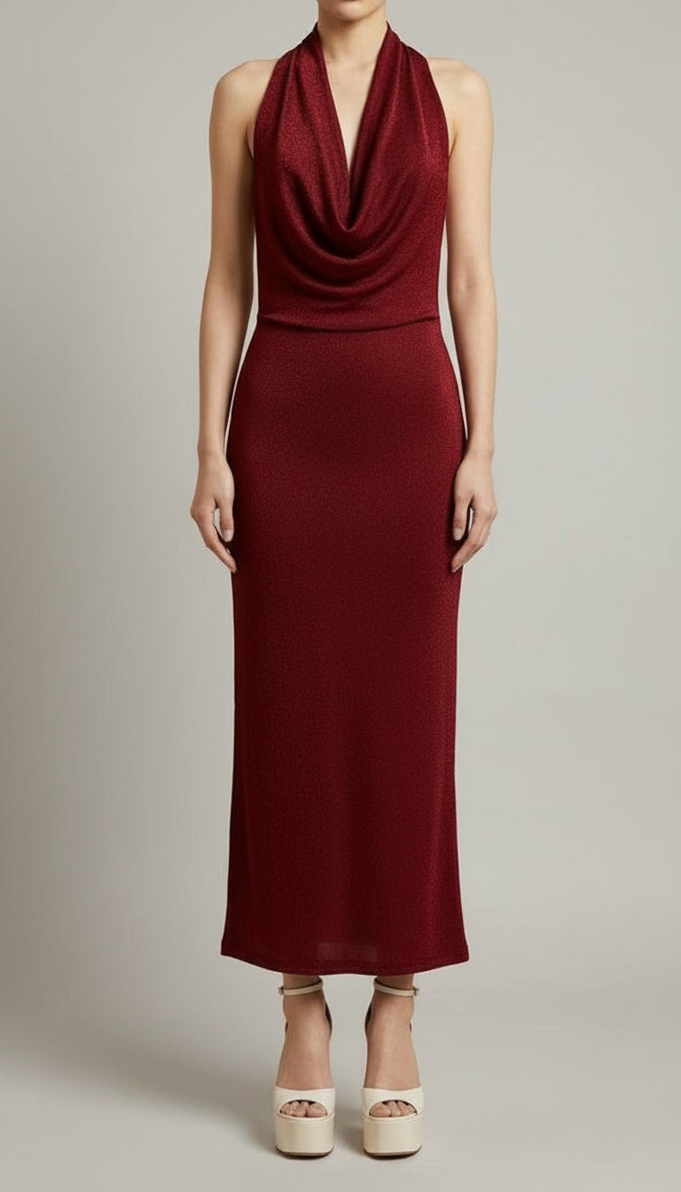 ✨ Vestido Drape Luxe · 4 Colores