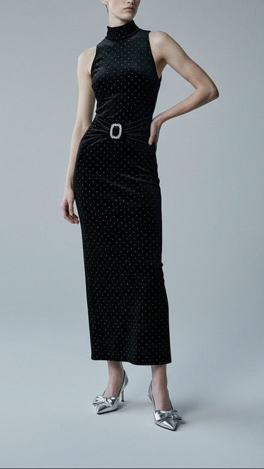 ✨ Vestido Maxi Velvet Galaxy • 3 colores