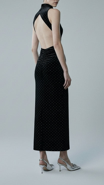 ✨ Vestido Maxi Velvet Galaxy • 3 colores