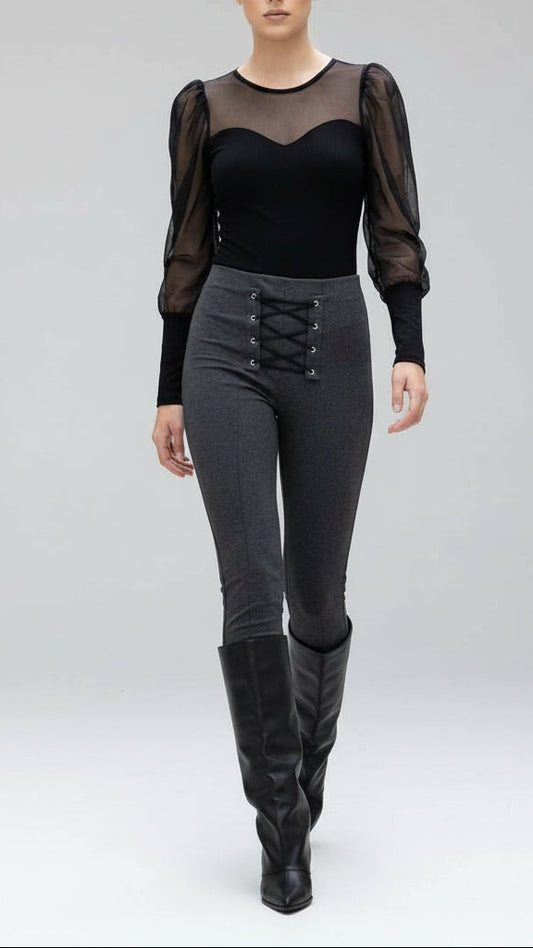 ⭐ Body Tul Sweet Shape (Negro • Marrón • Crudo)