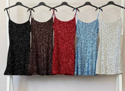 ✨ Vestido Brilli Mini · Colección Fiesta ✨ 5 colores