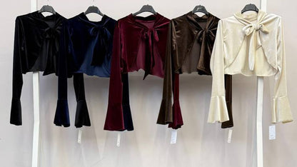 ✨ Chaqueta Jersey “Velvet Icon” ·🔄 2 posiciones Negro / Marino / Granate / Marrón / Beige ✨