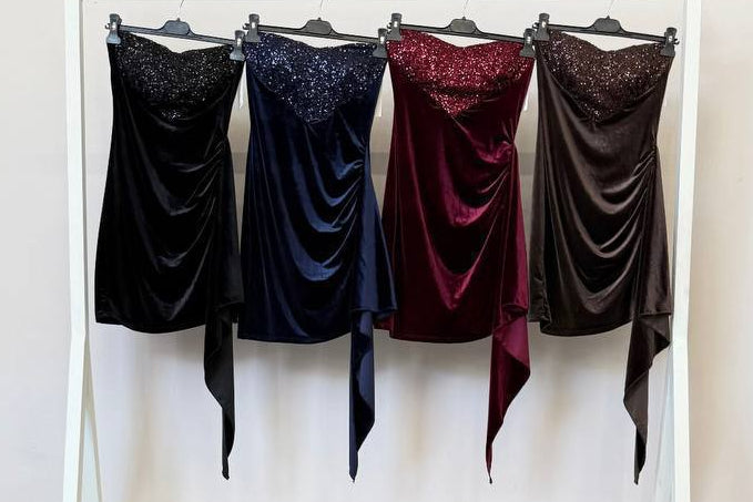 ✨ Vestido “Galaxy Velvet Heart” · (4 colores)