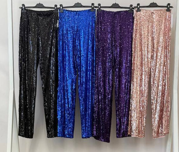 ✨ PANTALÓN DE LENTEJUELAS RECTO ✨