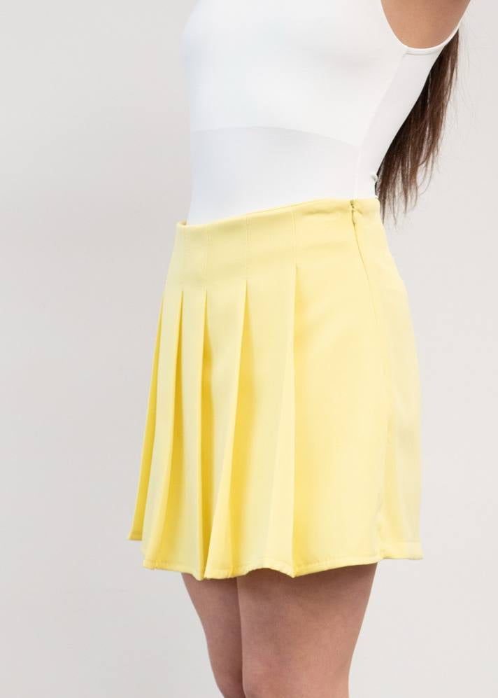 〰️ Falda Short Plisada