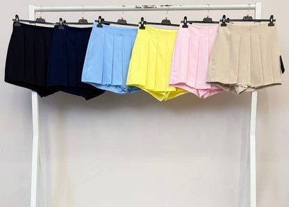 〰️ Falda Short Plisada